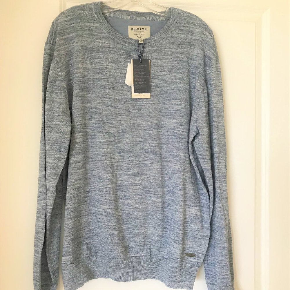 NWT Men’s Soft  Heathered Sweater